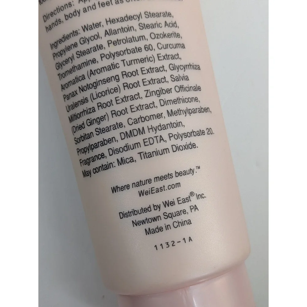 BIG!🌿Wei East China Herbal Natural Beauty Perfector Hand‎ Body Treatment 400g